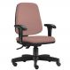 Cadeira Giratória Job L02 Diretor Executiva Suede Rosê - Lyam Decor