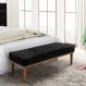 Recamier Gênova Suede Preto 160 cm