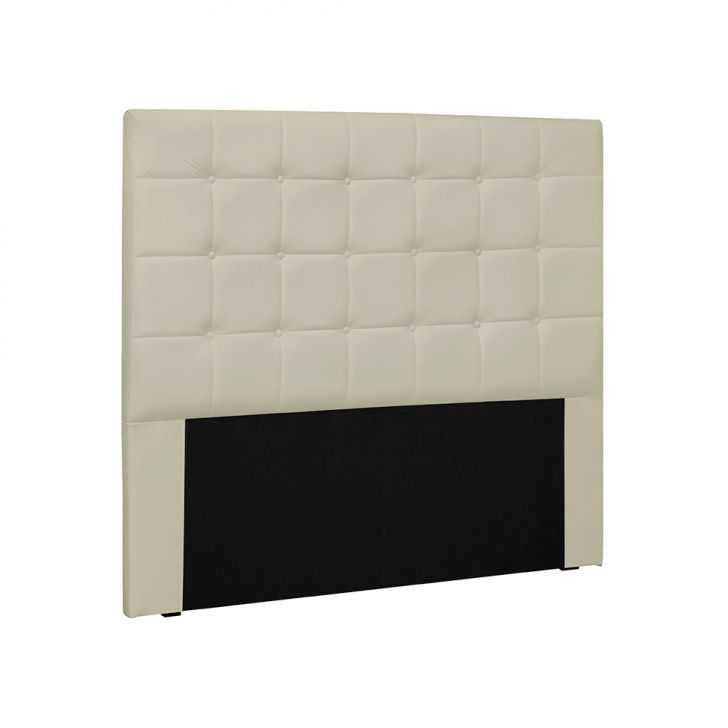 Cabeceira Casal Verona Poliuretano Marfim