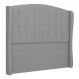 Cabeceira Casal Queen Cama Box 160cm Glenda Z04 Linho Cinza - Mpozenato