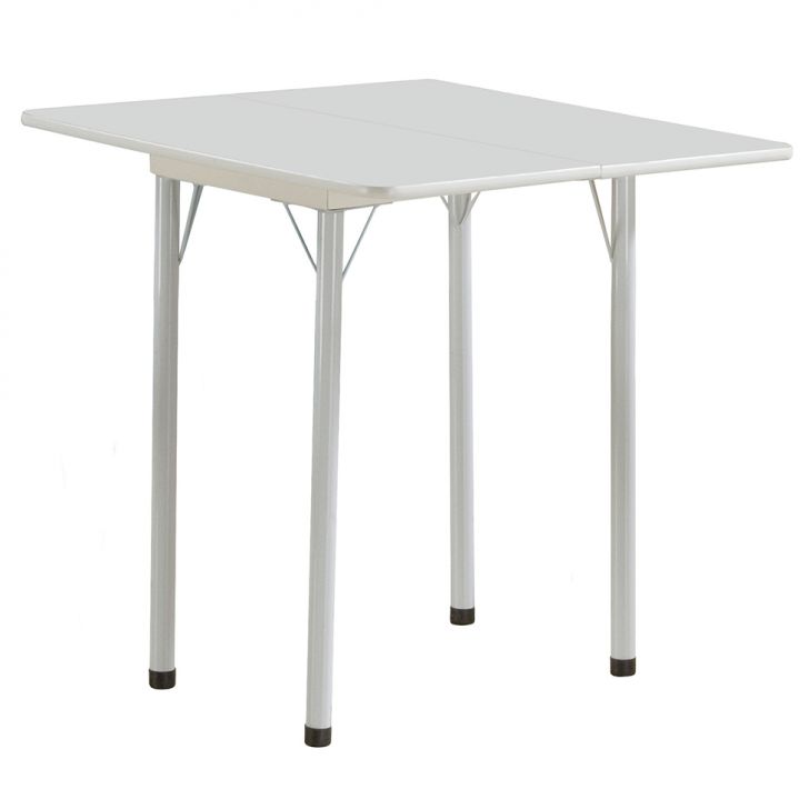Mesa de Cozinha Dobrável Quadrada Nádia Branca 72 cm