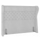 Cabeceira Cama Box Casal King 195cm Trinidad P02 Boucle Branco - Mpozenato
