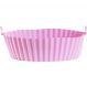 Forma de Silicone Air Fryer 20cm Rosa