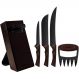 Kit para Churrasco Tramontina Black 5pçs Facas 6' 8' 10' Gar