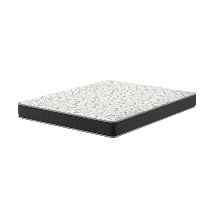 Colchão Queen Hortensia D33 (20x158x198) Preto E Branco