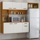 Cozinha Suspensa Lilian Freijó UV/Off Acetinado Z44 - Mpozenato