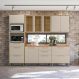 Conjunto Cozinha Compacta Madri Jequitiba Off White
