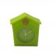 Relógio Cuco Decorativo Personalizado Emborrachado Verde 6x6