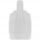 Tábua de Corte Dobrável Branca 38x23cm Farfalla Cozinha Carnes Legumes Cinquetti