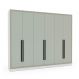Image of Guarda-Roupa Casal Valência 6 Portas 4 Gavetas Branco e Verde MO895CL54OONMOB