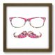 Quadro Decorativo - Mustache - 061qdvm