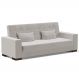 Sofá Cama Decorativo 210cm Beesley Veludo Cinza G19 - Gran Belo