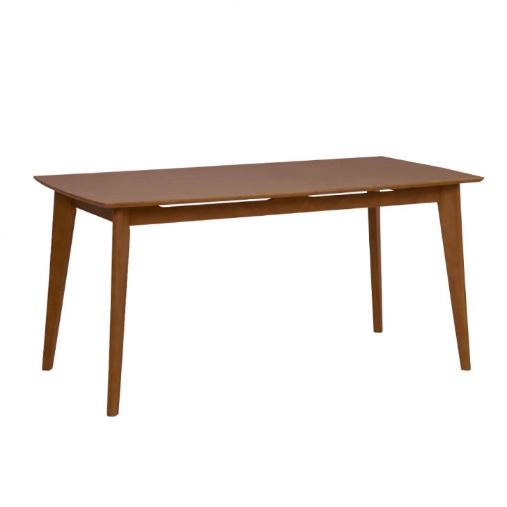 Mesa de Jantar Elis Retangular Amêndoa 158 cm