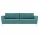 Sofá Decorativo Sala de Estar 210cm Olívia Suede Turquesa G52 - Gran Belo