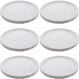 Kit 6 Bandejas 30cm Mármore Terrazzo Redondas Lyor Decorar Servir Restaurante