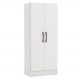 Armario Multiuso 2 Portas 137x57 cm N409 Branco Kappesberg
