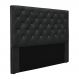 Cabeceira Decorativa King Size 1,95M Tàzio Veludo Preto G63 - Gran Belo