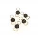 Kit 6 Chaveiros Abridor Decorativa Black Label Emborrachado