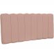 Cabeceira Cama Box Painel Queen160 cm Dubai W01 Linho Rosê - Lyam Decor