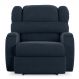 Poltrona do Papai Sala de Cinema Reclinável Kylie Power Touch Massagem USB Veludo Azul G23