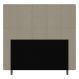 Cabeceira Cama Box Casal Leiria 140cm Corano Bege - Desk Design