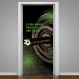 Adesivo de Porta para Academia O Seu Maior Projeto-83X210Cm