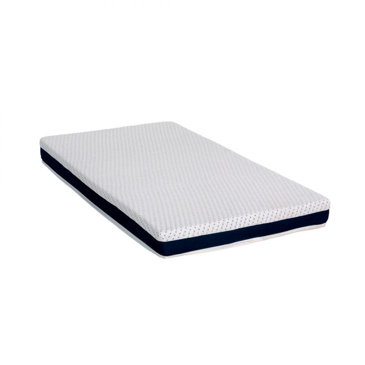 Colchão Infantil Guldi Baby D20 (10x70x130) Branco E Azul