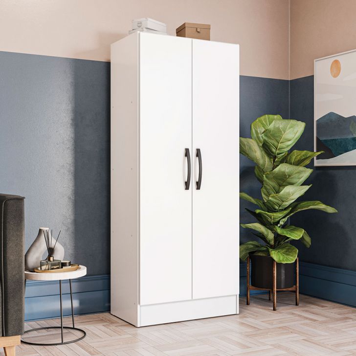 Armário Multiuso Loral 2 PT Branco