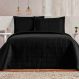 Cobre Leito Queen Plata Percal 200 Fios 3 Peças - Preto