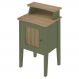 Mesa de Apoio MDF Sala 43 cm 4533 Menta Carvalho ARLY