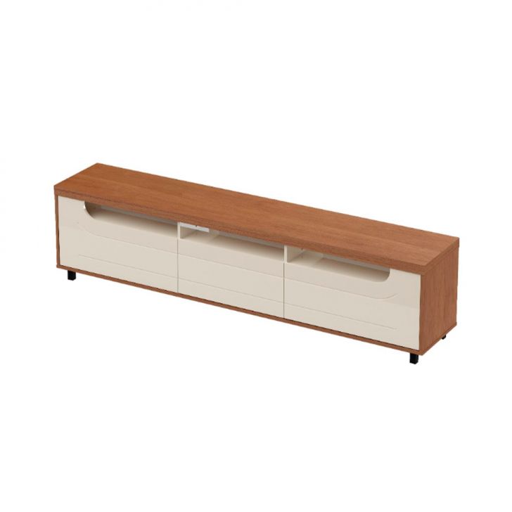 Rack Para Tv Até 75 Polegadas Mercury Cinamomo E Off White
