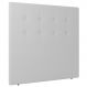 Cabeceira Cama Box Casal Queen Size Luana 160cm Sintético Branco - Desk Design