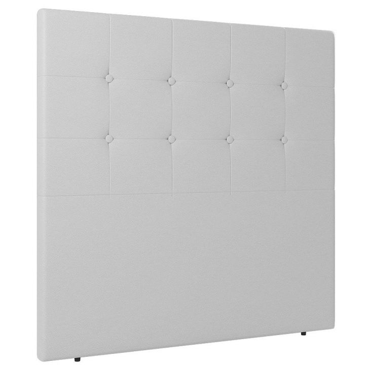 Cabeceira Cama Box Casal Queen Size Luana 160cm Sintético Branco - Desk Design