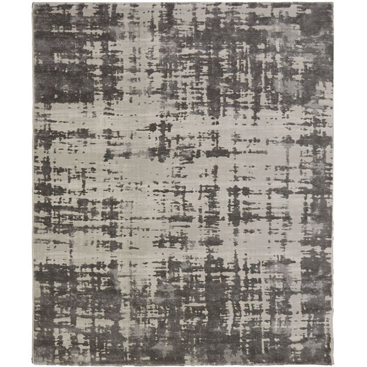 Tapete Rimma Street Retangular Veludo (250x300) Cinza