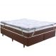 Pillow Top Solteiro Toque de Plumas 88x188 4cm 600g/m² Ultra Macio