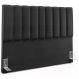 Cabeceira Cama Box Queen 160 Cm Dália W01 Facto Preto Metalizado - Lyam Decor