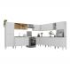 Armário de Cozinha Completa Modulada 11 Pçs Siena Multimóveis MP2241 Branco