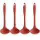 Kit 4 Conchas de Silicone Utensílios Cozinha Talheres para S