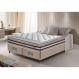 Conjunto Cama Box King de Molas Ensacadas D33 com Pillow TOP Cama inBox Select 193x203x70 Bege