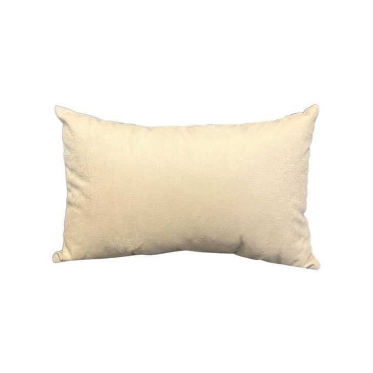 Almofada Decorativa Retangular Candy 30x45 Suede Bege