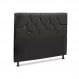 Cabeceira Para Cama Box Solteiro 90cm França Corino Preto - JS Móveis