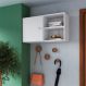 Armário Aéreo Solar 1 Porta Branco