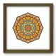 Quadro Decorativo - Mandala - 214qddm