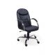 Cadeira Giratória Escritório Day Presidente Preta Relax Base Cromada c/ Rodizio - 100% Nacional