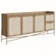 Aparador Balcao Buffet 183 Cm Pes Metal 28935 Oslo Hanover Artesano