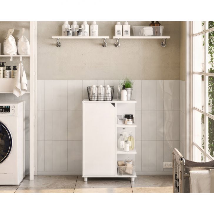 Armário Multiuso Diadema 1 PT Branco