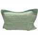 Porta Travesseiro Ultrasound Liso Acqua Color Art Corttex