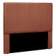 Cabeceira Decorativa Queen Size 1,60M Erza Veludo Cobre G63 - Gran Belo