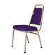 Cadeira Empilhável para Hotelaria Linha Hotel Jersey Roxo