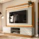 Home para TV ate 75 Polegadas Com Led Bruce Nature Off-White